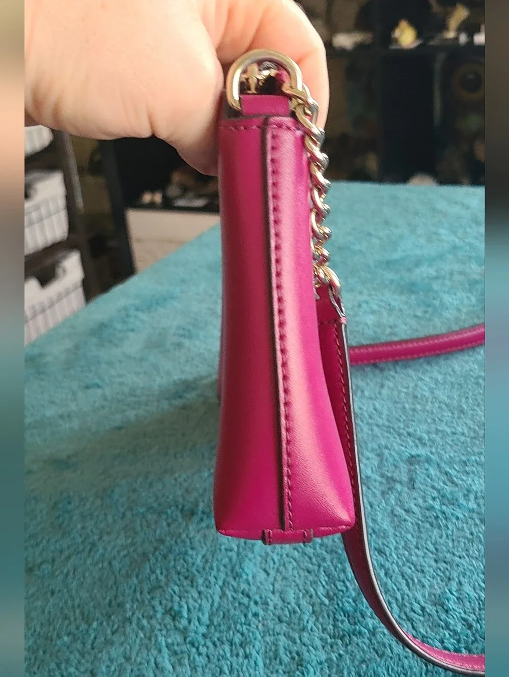 kate spade New York Chain Declan Crossbody Bag In Rhubarb